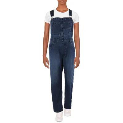 We The Free Ziggy Womens Denim Light Wash Overall Jeans