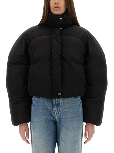 Shop Jacquemus The Caraco Puffer Short Jacket