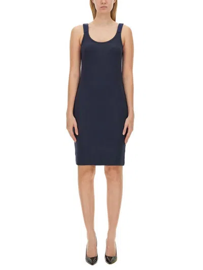 Helmut Lang Sleeveless Ribbed Tank Dress