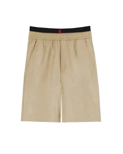 Vision Of Super Bermuda Beige Con Fiamme Ricamate