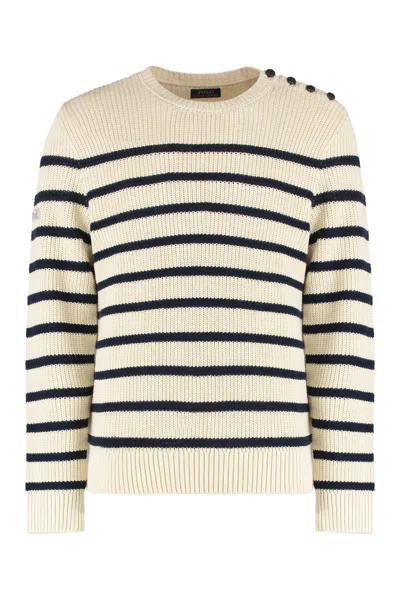 Shop Polo Ralph Lauren Long Sleeve Crew-neck Sweater