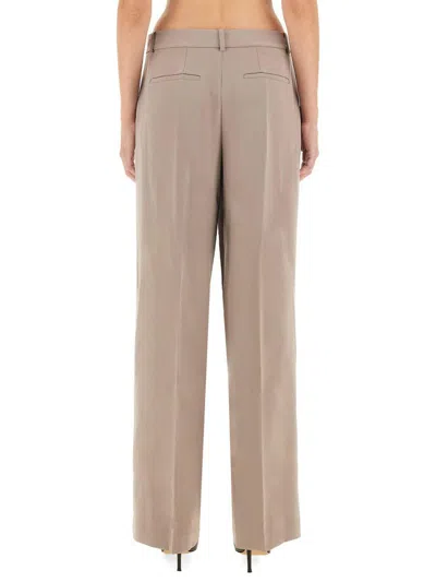 Theory Admiral Crepe Wide-leg Cargo Pants
