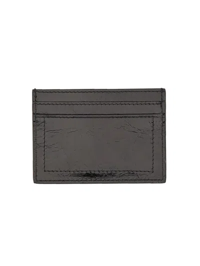 Moschino Couture Card Holder With Gold Plaque