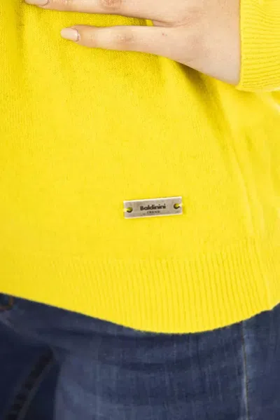 Baldinini Trend Yellow Wool Sweater
