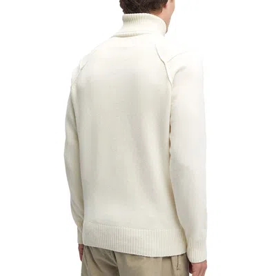 C.p. Company Cp Company X Clarks  Ivory Turtleneck Jumper