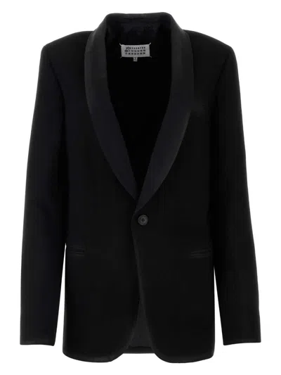 Maison Margiela Wool Single-breasted Blazer Jacket
