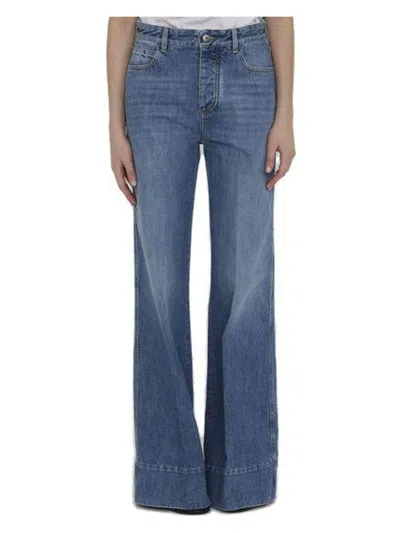 Bottega Veneta High-waist Wide-leg Jeans