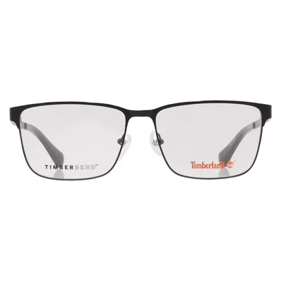 Timberland Demo Rectangular Men's Eyeglasses Tb50036 002 61