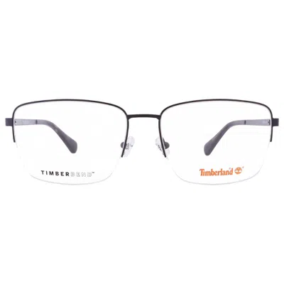 Timberland Demo Rectangular Men's Eyeglasses Tb50059 001 64