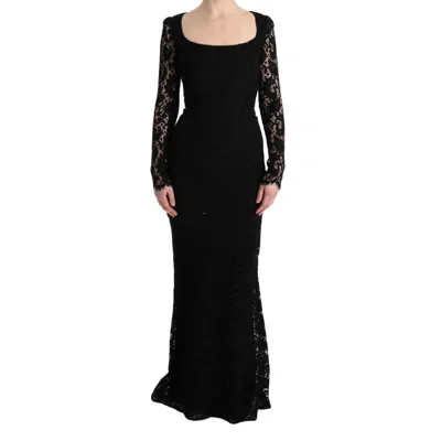 Dolce & Gabbana Black Cotton Women's Dress