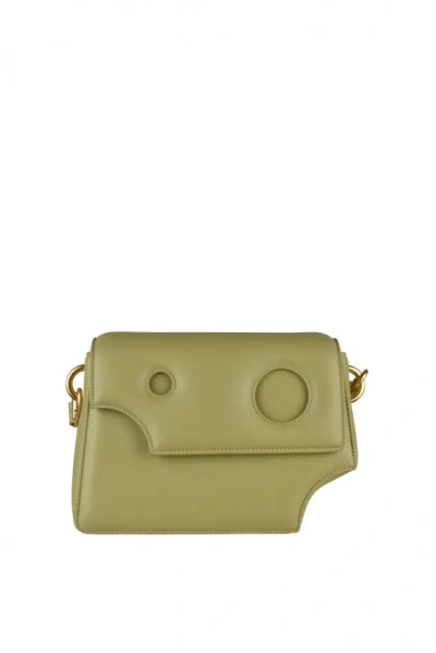Off-white Off White Burrow 24 Shoulder Bag In Green