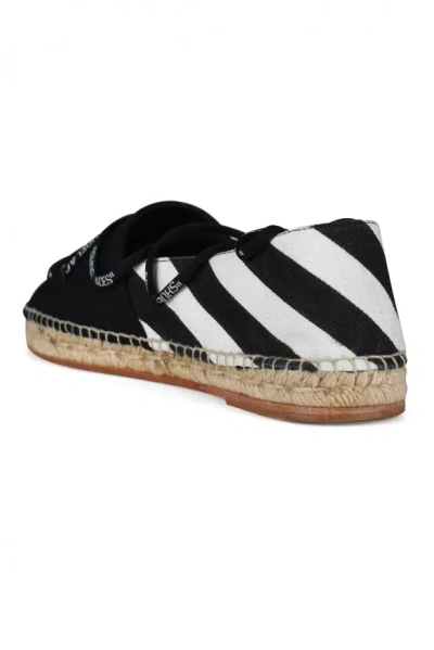 Off-white Canvas Espadrilles In Multi