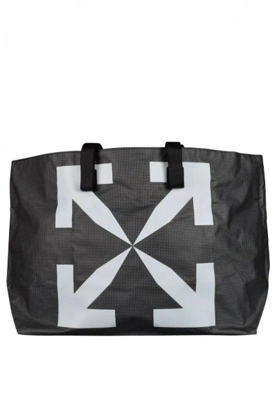 Off-white Off White Tote Bag In Black
