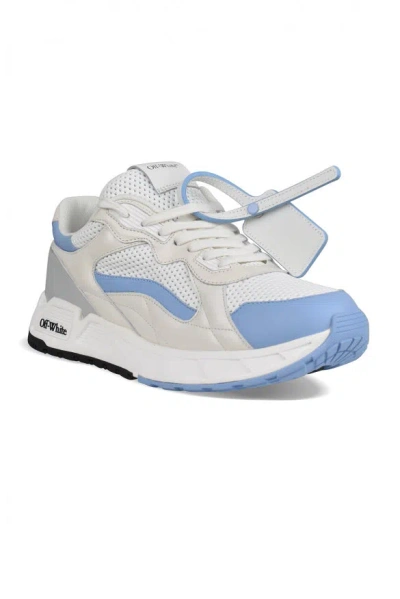 Off-white Kick Off Leather Sneakers In Multi