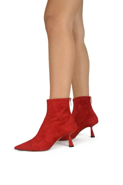 Jimmy Choo 65mm Kix Suede Ankle Boots