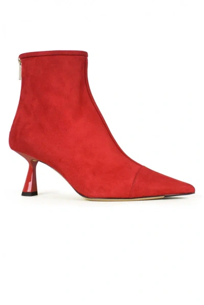 Jimmy Choo 65mm Kix Suede Ankle Boots
