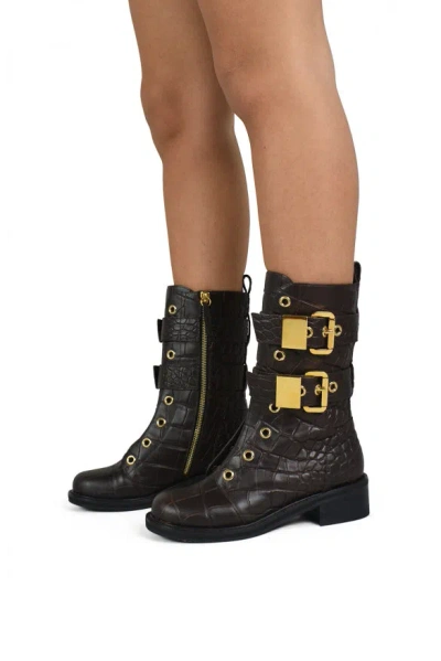 Shop Giuseppe Zanotti Leather Boots