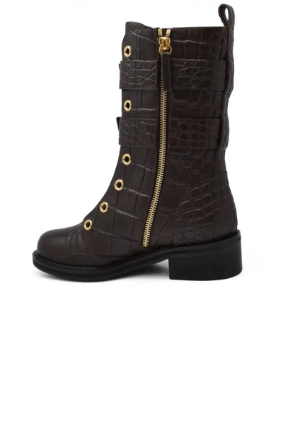 Shop Giuseppe Zanotti Leather Boots