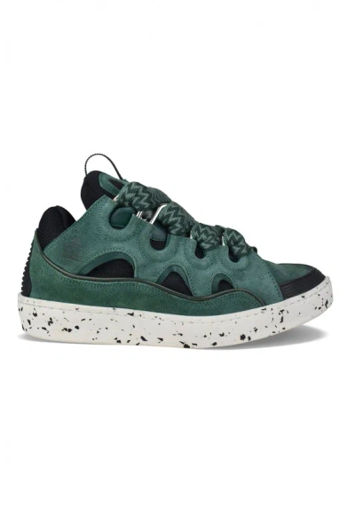 Lanvin Curb Lace-up Sneakers
