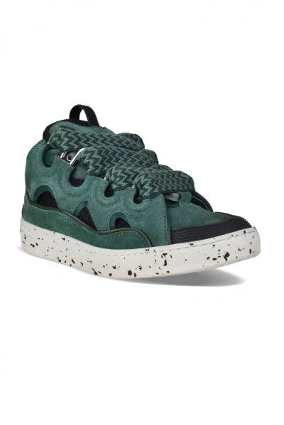 Lanvin Curb Lace-up Sneakers
