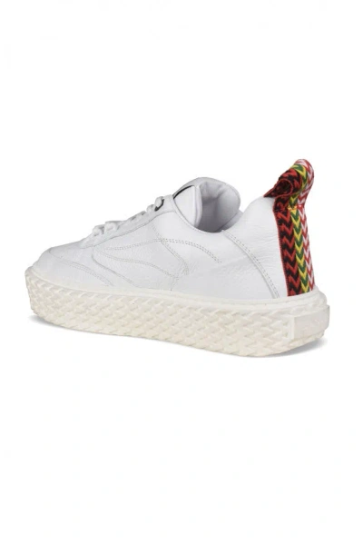 Lanvin Curbies 2 Platform Low-top Sneakers In Multi