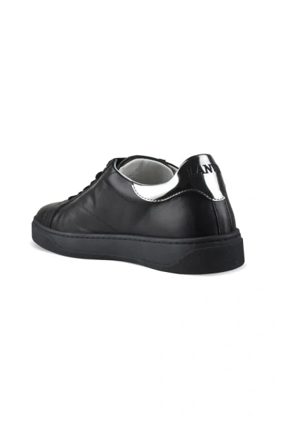 Lanvin Men Sneakers Dbb0 In Black