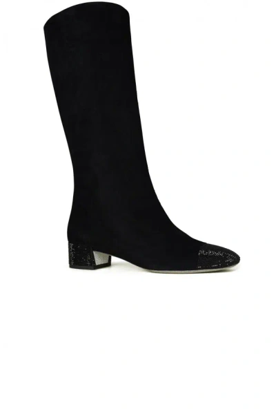 René Caovilla Boots In Black