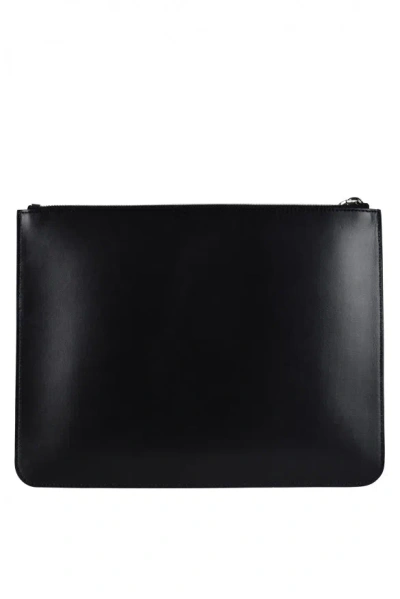 Givenchy Embossed-logo Leather Clutch