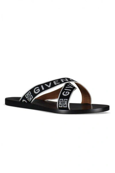 Givenchy Crisscross Logo Sandals