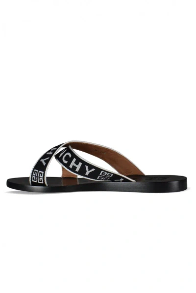 Givenchy Crisscross Logo Sandals