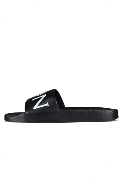 Moncler Slides In Black