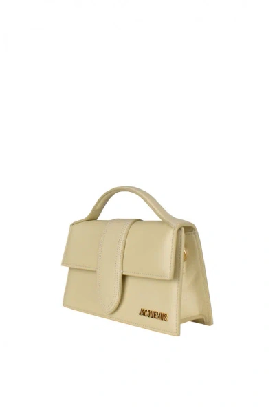 Jacquemus Le Grand Bambino Bag In Ivory In White