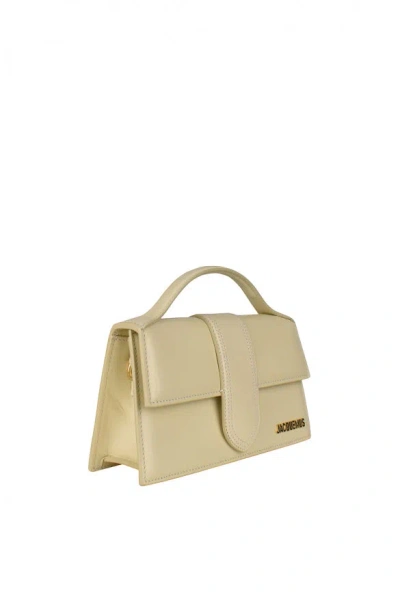 Jacquemus Le Grand Bambino Bag In Ivory In White