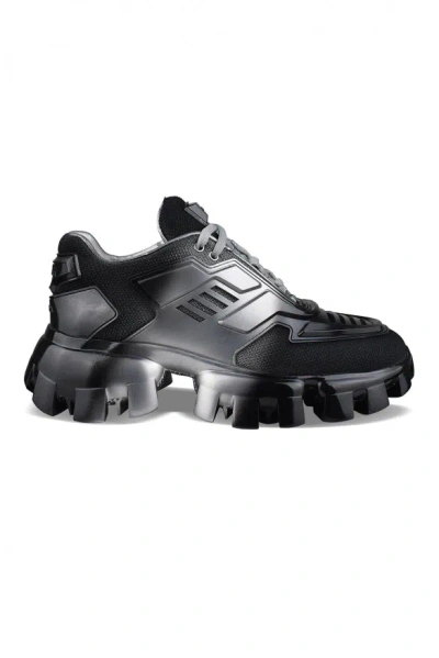 Prada Cloudbust Thunder Sneakers In Black