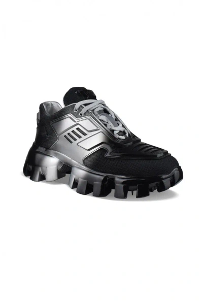 Prada Cloudbust Thunder Sneakers In Black