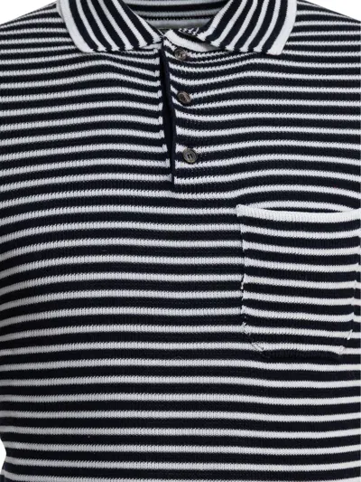 Rakkì Rakki Blue Cotton Polo Shirt In Black