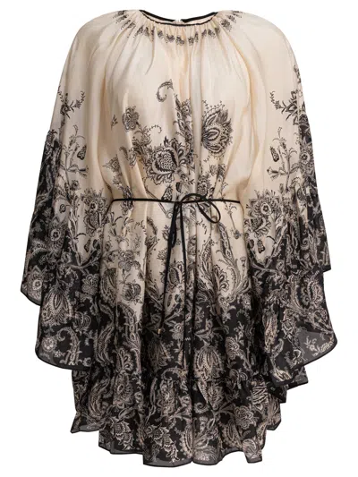 Zimmermann Rhiannon Lantern Mini Dress