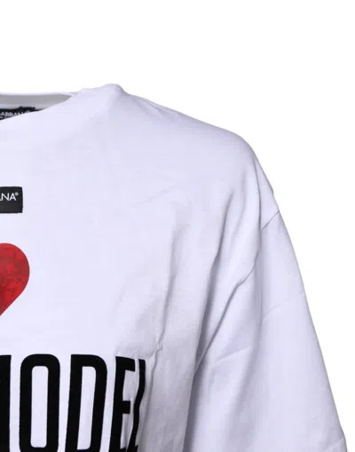 Dolce & Gabbana Supermodel Print Oversized T-shirt