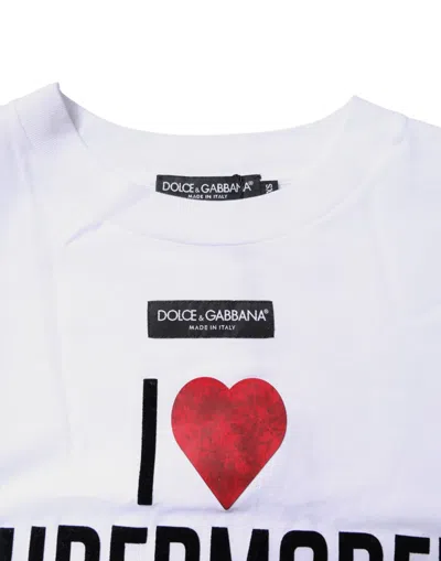 Dolce & Gabbana Supermodel Print Oversized T-shirt