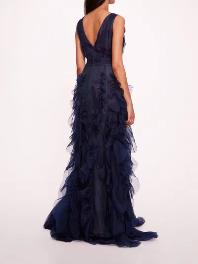 Marchesa Matte Organza Gown