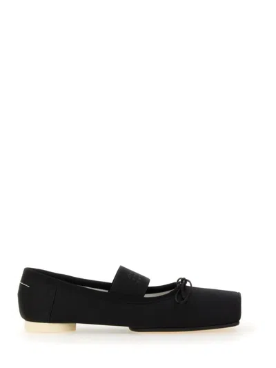 Shop Mm6 Maison Margiela Ballerina With Logo