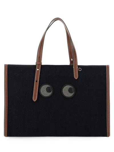 Shop Anya Hindmarch "e/w Eyes" Tote Bag