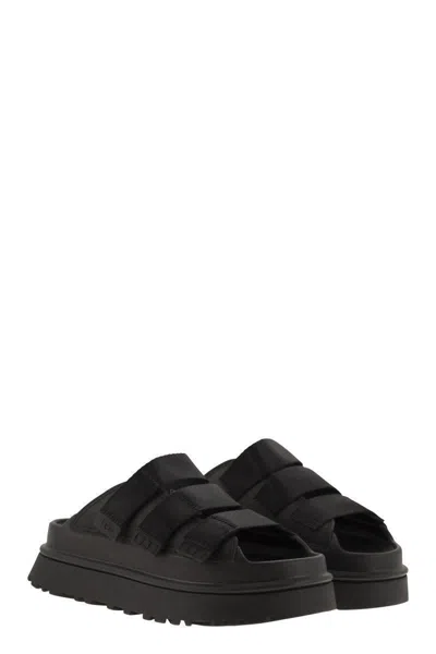 Ugg Goldenglow Logo Embossed Slides