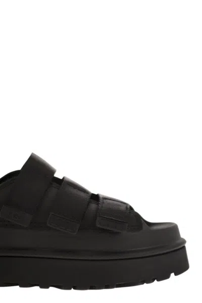 Ugg Goldenglow Logo Embossed Slides