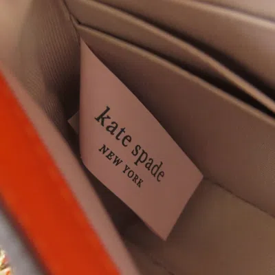 Pre-owned Kate Spade Pink Leather Chain/shoulder Wallet ()