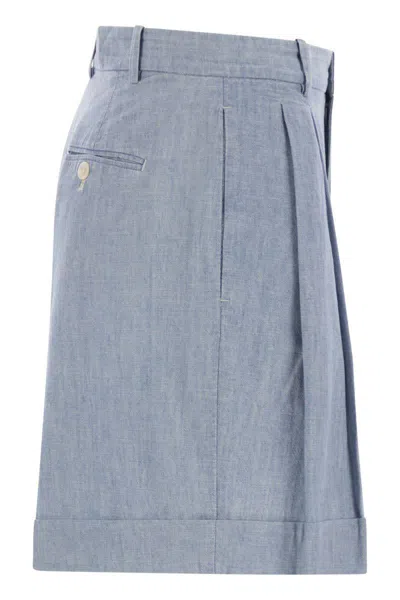 Polo Ralph Lauren Cotton Shorts With Pleats