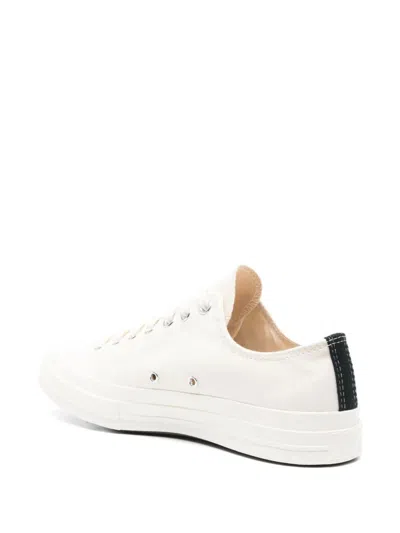 Comme Des Garçons Play X Converse Chuck Tailor Red Heart Low Top Sneakers Shoes
