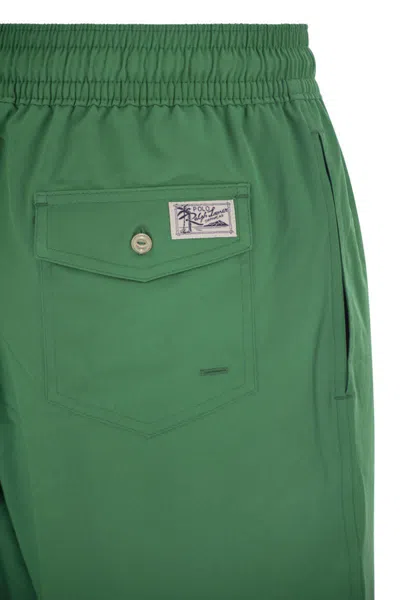 Polo Ralph Lauren 5.75-inch Traveler Classic Swim Trunk Man Swim Trunks Green Size Xxl Recycled Poly