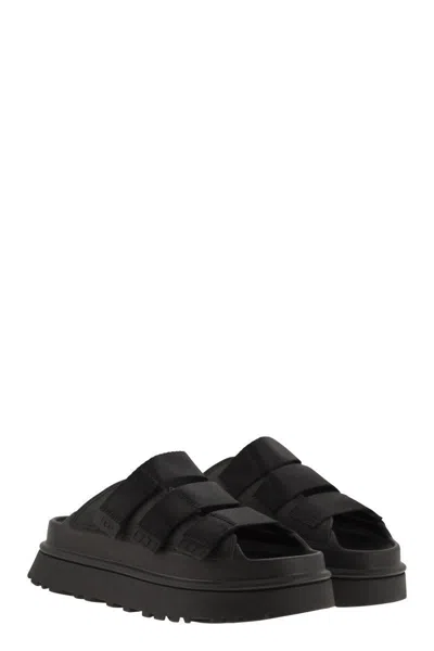 Ugg Goldenglow Logo Embossed Slides