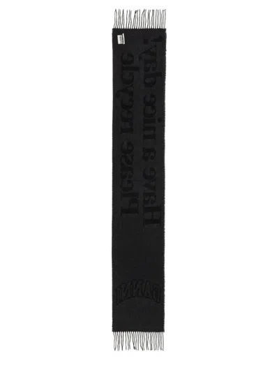 Ganni Scarf With Logo